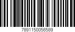 Código de barras (EAN, GTIN, SKU, ISBN): '7891150056589'
