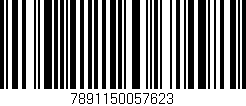 Código de barras (EAN, GTIN, SKU, ISBN): '7891150057623'
