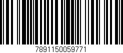 Código de barras (EAN, GTIN, SKU, ISBN): '7891150059771'