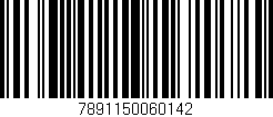 Código de barras (EAN, GTIN, SKU, ISBN): '7891150060142'