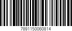 Código de barras (EAN, GTIN, SKU, ISBN): '7891150060814'