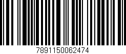 Código de barras (EAN, GTIN, SKU, ISBN): '7891150062474'