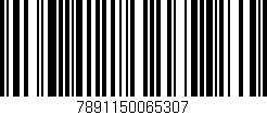 Código de barras (EAN, GTIN, SKU, ISBN): '7891150065307'