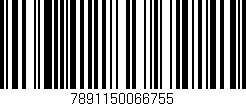 Código de barras (EAN, GTIN, SKU, ISBN): '7891150066755'