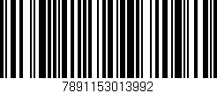 Código de barras (EAN, GTIN, SKU, ISBN): '7891153013992'