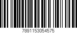Código de barras (EAN, GTIN, SKU, ISBN): '7891153054575'