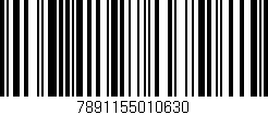 Código de barras (EAN, GTIN, SKU, ISBN): '7891155010630'