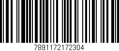 Código de barras (EAN, GTIN, SKU, ISBN): '7891172172304'