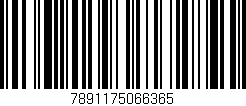 Código de barras (EAN, GTIN, SKU, ISBN): '7891175066365'