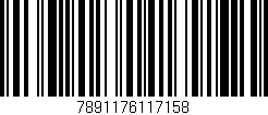 Código de barras (EAN, GTIN, SKU, ISBN): '7891176117158'