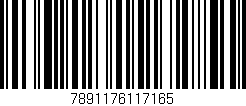 Código de barras (EAN, GTIN, SKU, ISBN): '7891176117165'