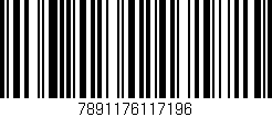 Código de barras (EAN, GTIN, SKU, ISBN): '7891176117196'