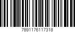 Código de barras (EAN, GTIN, SKU, ISBN): '7891176117318'