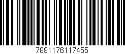 Código de barras (EAN, GTIN, SKU, ISBN): '7891176117455'