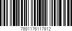 Código de barras (EAN, GTIN, SKU, ISBN): '7891176117912'