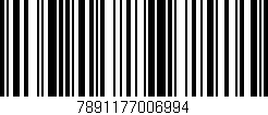Código de barras (EAN, GTIN, SKU, ISBN): '7891177006994'