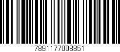 Código de barras (EAN, GTIN, SKU, ISBN): '7891177008851'