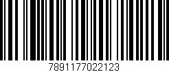 Código de barras (EAN, GTIN, SKU, ISBN): '7891177022123'