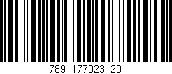 Código de barras (EAN, GTIN, SKU, ISBN): '7891177023120'