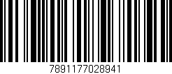 Código de barras (EAN, GTIN, SKU, ISBN): '7891177028941'