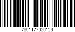 Código de barras (EAN, GTIN, SKU, ISBN): '7891177030128'