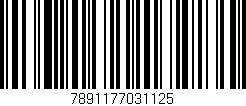 Código de barras (EAN, GTIN, SKU, ISBN): '7891177031125'