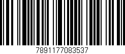 Código de barras (EAN, GTIN, SKU, ISBN): '7891177083537'