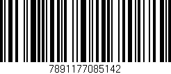 Código de barras (EAN, GTIN, SKU, ISBN): '7891177085142'