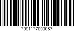 Código de barras (EAN, GTIN, SKU, ISBN): '7891177099057'