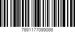 Código de barras (EAN, GTIN, SKU, ISBN): '7891177099088'