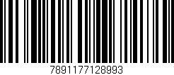 Código de barras (EAN, GTIN, SKU, ISBN): '7891177128993'