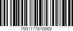 Código de barras (EAN, GTIN, SKU, ISBN): '7891177816869'
