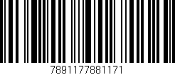 Código de barras (EAN, GTIN, SKU, ISBN): '7891177881171'