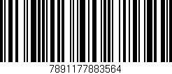 Código de barras (EAN, GTIN, SKU, ISBN): '7891177883564'