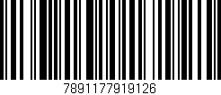 Código de barras (EAN, GTIN, SKU, ISBN): '7891177919126'