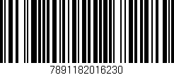 Código de barras (EAN, GTIN, SKU, ISBN): '7891182016230'