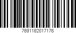 Código de barras (EAN, GTIN, SKU, ISBN): '7891182017176'