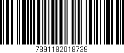 Código de barras (EAN, GTIN, SKU, ISBN): '7891182018739'