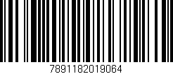 Código de barras (EAN, GTIN, SKU, ISBN): '7891182019064'