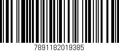 Código de barras (EAN, GTIN, SKU, ISBN): '7891182019385'
