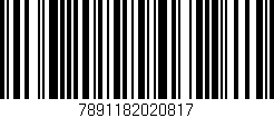 Código de barras (EAN, GTIN, SKU, ISBN): '7891182020817'