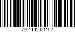Código de barras (EAN, GTIN, SKU, ISBN): '7891182021197'