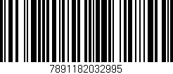 Código de barras (EAN, GTIN, SKU, ISBN): '7891182032995'
