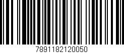 Código de barras (EAN, GTIN, SKU, ISBN): '7891182120050'