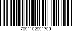 Código de barras (EAN, GTIN, SKU, ISBN): '7891182991780'