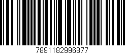 Código de barras (EAN, GTIN, SKU, ISBN): '7891182996877'