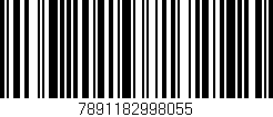 Código de barras (EAN, GTIN, SKU, ISBN): '7891182998055'