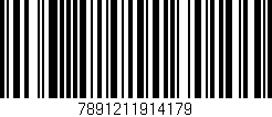 Código de barras (EAN, GTIN, SKU, ISBN): '7891211914179'