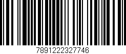 Código de barras (EAN, GTIN, SKU, ISBN): '7891222327746'