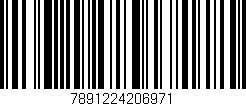 Código de barras (EAN, GTIN, SKU, ISBN): '7891224206971'